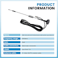 Miniatyrbillede 5 af 5: 5DBi-1090MHz-Antenne-ADS-B-Modem-Router-SMA-Han-MCX-Han-Til-