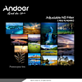 Pikkukuva 1 / 5: Andoer 82mm ND Fader Neutraali Tiheys Säädettävä ND2 - ND400 Vaihtuva Suodin Canon Nikon DSLR Ca -kameroille