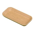 Miniatyrbilde 1 av 5: Rektangulær Trebrett Oppbevaringsbrett Fat Tallerken Te Fruktbrett S: 14x7x1.5cm