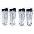 Miniatyrbillede 1 af 5: 32-ounce kop med forseglet låg til Nutri Ninja 1000w & Dual Blender