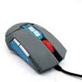 Miniatyrbillede 2 af 5: MOS9T Mus, 9 Programmerbare Knapper, med Mikrofon, Temperatur- og Fugtighedsvisning Kablet Computermus