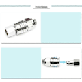 Miniatyrbillede 3 af 5: Dykning BCD Regulator Adapter LP Hurtig Afbrydelse Udskiftningsadapter