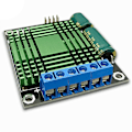 Miniatyrbild 2 av 5: 9V-30V 60A PWM DC Motor Drivrutinsmodul Dubbelkanalig PWM Regulator Modul