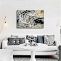 Miniatyrbillede 2 af 5: Chauvet Cave Heste Plakat Dekorativt Maleri Soveværelse Kontor Badeværelse Dekorativt Maleri HD Billedprint Lærredskunst 12x18 tommer