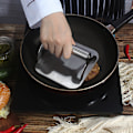 Miniatyrbillede 5 af 5: Non-stick Burgerpresse med Ergonomisk Håndtag Fødevaregodkendt Rustfrit Stål Burgerpresse Bacon Pølse