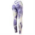 Miniatyrbild 2 av 4: Tflycq Mode Dam Lång Flerfärgad Tight High Waist Elasticity Sports Yoga Byxor Purple M