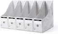 5-pack tidskriftssamlare, filtidskriftssamlare (vit)