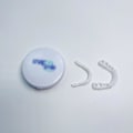 Miniatyrbild 1 av 4: Övre och nedre tandsimuleringsställning snäpps fast på leende andra generationens simuleringsställning silikon w