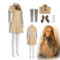 Miniatyrbillede 2 af 5: M3gan Cosplay kostume kjole Ai Doll Robots Thousand And Treogtyve Megan Uniform komplet sæt outfit til børn og voksne kostumer Costume 120
