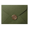 Miniatyrbilde 1 av 5: 20 stk. Moderne Enkel Konvolutt med Ildlakk Imprint 16x12cm for Bryllupsvelsignelse Takknemlighet Invi