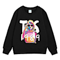 Miniatyrbilde 1 av 2: 5-10 år Barn Gutter Jenter Taylor Swift 1989 Genser Trykk Langermet Rund Hals Casual Løs Pullover Topper Fans Gaver