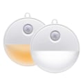 Miniatyrbillede 1 af 5: Justerbar Farve LED Natlys Menneskekrops Induktion Magnetisk Suge Intelligent Lysstyring Skabslys