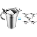 Miniatyrbillede 3 af 5: 500 ml saucekande, saucesvarmer, dobbeltvægget rustfri pi -Sy