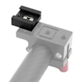 Miniatyrbillede 2 af 5: Triple Hot Shoe Mount Adapter Dobbelt Skrue Beslag Stativ Holder til DSLR Kamera