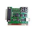 Miniatyrbillede 3 af 5: 2-cifret Bit PC Computer Bundkort Diagnostisk Kort USB PCI LCD Fejlkodedisplay Tester Analyzer P