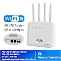 Miniatyrbillede 2 af 5: 4G CPE Router WiFi 6 LTE Router med SIM-kort Slot WiFi Modem 300Mbps