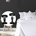 Miniatyrbilde 2 av 5: Nye ModellerLINJOU 4 stk. Sengegavl Stabilisator Holder Hodegjerde Stopper for å Forhindre Løse Deler på Nattbord Sofaside (svart)