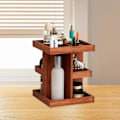 Miniatyrbillede 3 af 5: Roterende Kosmetik Opbevaringsboks Soveværelse Kollegium Hjem Skrivebord 360° Organizer