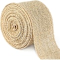 Miniatyrbillede 1 af 5: 8 cm jute hessian bånd til gør-det-selv projekter