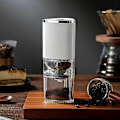 Miniatyrbilde 1 av 4: Kompakt Elektrisk Kaffekvern med Grader - Presis Automatisk Kverning, Justerbar Grovhet for Hjemmebaristaer - Bærbar, Høykvalitets Kvern, Effor