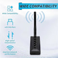 Miniatyrbillede 5 af 5: AR9271 Trådløs USB WiFi Adapter 2.4G/150Mbps til Linux, , ,til , PC, Laptop Netværksforbedring B