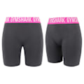 Miniatyrbillede 3 af 3: Gymshark Seamless Mørkegrå Dame Træningsshorts til Cykling GLSH3720 CH HP