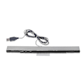 Miniatyrbilde 5 av 5: Sensor Bar Kablet Mottaker Ir Signal Ray Usb Plugg Erstatning For Wii Remote-svart