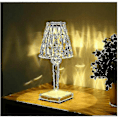 Miniatyrbillede 1 af 4: Bordlamper Natlampe Krystal Atmosfære Natlampe