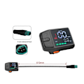 Miniatyrbild 2 av 5: DZ41 E-Bike LCD-display Färg LCD-instrumentbräda för Bafang Centermotor