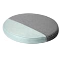 Miniatyrbild 1 av 5: Rund Kudde Memory Foam Pad Madrass Mjuk Sittdyna Student Grön Grå