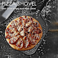 Miniatyrbild 2 av 5: Perforerad Pizzaspade, 30 cm Rektangulär Pizzaspade Vändbar Pizzaspade Pizzaskovel För Bakning Ho