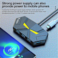 Pikkukuva 5 / 5: 7 Portin USB 3.0 Type C HUB Laajennin 5Gbps Nopea OTG-sovitin A