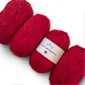 Miniatyrbild 1 av 5: Wool Wonders Självrandande Varierat #4 Medium Tungt Worsted/aran Vikt Tjockt Garn, 30% Australisk Ull Och 70% Akryl, 4 Härvor, 400g/640yds (tran