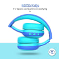 Pikkukuva 4 / 5: gorsun Bluetooth -lasten kuulokkeet mikrofonilla, langattomat lasten kuulokkeet 85 dB:n äänenvoimakkuuden rajoituksella ja kuulosuojaimilla, stereo