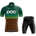 Miniatyrbild 1 av 5: RCC POC Herr Team Cykeltröja Set Sommar Sport Racing Cykelkläder Cykelkläder Cykel MTB Maillot Ropa De Ciclismo Yellow Asian sizes-L