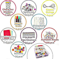 Miniatyrbild 4 av 5: DIY Konstmaterial för Barn Småbarn Allt-i-ett Förskola Hemmaterial Set Julklappstillverkning