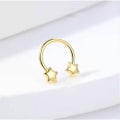 Miniatyrbillede 2 af 5: Ringe i Rustfrit Stål til Septum, Næse, Hjerte, Stjerne, Stud, Ørestikker, Loop Piercings