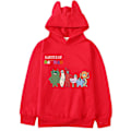 Miniatyrbild 1 av 5: 2023 Barn Garten Banban Hoodie Toddler Flickor Garden of Ban Ban Kläder Baby Pojke Långärmad Hoodie Sweatshirt Barnkläder white1 110cm
