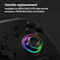 Miniatyrbillede 3 af 5: 6 i 1 Udskiftelige Thumbstick Greb Reservedele til One Elite Controller - Sort