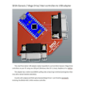 Miniatyrbilde 5 av 5: Gamepad USB-adapter for SegaGenesis/MD - Støtte for Raspberry-Pi/Mister-/PC
