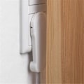 Miniatyrbilde 4 av 4: 2 stk. Hvit Schuko Vinkelplugg Flat, Schuko Flat Plugg 250 V (16 A), Schuko Plugg, Schuko Plugg Flat, EU Plugg