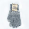 Miniatyrbilde 1 av 5: Cashmere strikkede vinterhansker for kvinner Cashmere strikkede kvinner Menn Høst Vinter Varme Tykke Hansker Skjerm Skihansker Style 3 gary