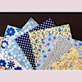 Miniatyrbild 4 av 5: DIY lappteknik Patch 60st 10cmx10cm charm pack bomullstyg patchwork bundle tyger tyg sömnad