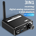 Miniatyrbillede 3 af 5: Stabil Lydtransmission Forsyninger Lydkonverter U Disk Digital til Analog