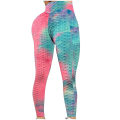 Miniatyrbilde 2 av 5: Tflycq Mote Kvinner Lang Flerfarget Stram Høy midje Elastisitet Sports Yogabukser Red XL