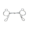 Miniatyrbillede 1 af 5: Hestebidsel Ring Snaffle Bid Hestemundstykke til Ridetræning
