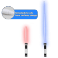 Miniatyrbild 4 av 5: 2 i 1 Lightsaber Light Up Sword Leksak med 7 färger Changing Halloween kostym rekvisita