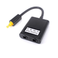 Miniatyrbilde 3 av 5: Optisk Lydkabel Splitter 1 inn 2 ut Toslink Optisk Lydkabel Splitter, Optisk Fiberadapter, Fiberkonverter for CD/DVD-spiller/Digital TV/PS3