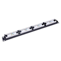 Miniatyrbilde 1 av 5: UTP 24 Port Rj45 Patch Panel Rack Kabel Veggmontert Brakett Koblingsrack Verktøy Ethernet Lan Nettverk