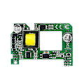 Pikkukuva 1 / 5: 4B 3B+ Ethernet POE -virtalähdemoduuli POE HAT -laajennuskortti jäähdytyselementillä